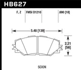 Hawk 06-16 Toyota RAV4 HPS 5.0 Front Brake Pads