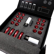 Load image into Gallery viewer, Mishimoto Aluminum Locking Lug Nuts M12x1.25 20pc Set Red