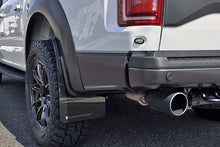 Load image into Gallery viewer, Rally Armor 17-19 Ford F-150 Raptor UR Black Mud Flap w/ Silver Logo