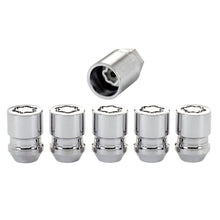 Load image into Gallery viewer, McGard Wheel Lock Nut Set - 5pk. (Cone Seat) M12X1.25 / 13/16 Hex / 1.28in. Length - Chrome