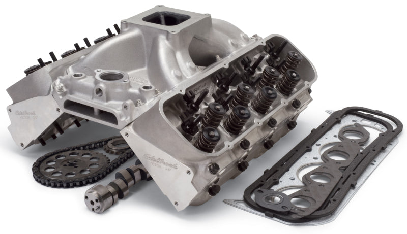 Edelbrock Power Pkg Top End Kit SBC 363 Hp