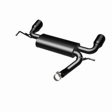 Load image into Gallery viewer, MagnaFlow 07-17 Jeep Wrangler JK 3.8/3.6L Dual Split Rear Exit Black Axle-Back Exhaust