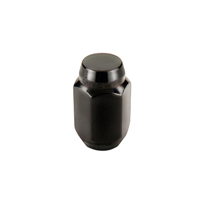 McGard Hex Lug Nut (Cone Seat) M12X1.5 / 13/16 Hex / 1.5in. Length (Box of 144) - Black