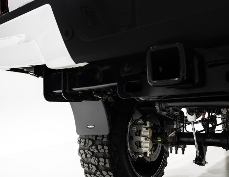 Bushwacker 2019 Ram 1500 Trail Armor Rear Mud Flaps (Fits Pocket Style Flares)