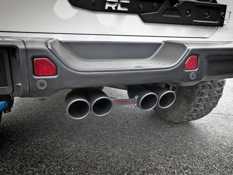 aFe Rebel Series 2.5in 304 SS Cat-Back Exhaust w/ Black Tip 18-20 Jeep Wrangler (JL)