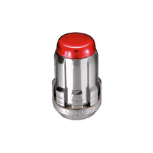 Load image into Gallery viewer, McGard SplineDrive Lug Nut (Cone Seat) M12X1.25 / 1.24in. Length (4-Pack) - Red Cap (Req. Tool)