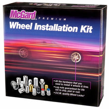 Load image into Gallery viewer, McGard SplineDrive Tuner 5 Lug Install Kit w/Tool (Cone) 1/2-20 / 13/16 Hex / 1.6in. L - Blue Cap