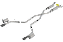 Load image into Gallery viewer, Borla 18-20 Dodge Durango SRT 6.2L V8 2.75in S-Type SS Catback Exhaust w/ BLK Chrome Tips