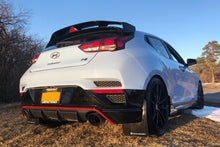 Load image into Gallery viewer, Rally Armor 2019+ Hyundai Veloster N UR Black Mud Flap w/ Silver Logo