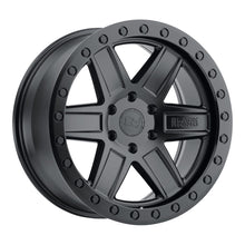 Load image into Gallery viewer, Black Rhino Attica 18x9.5 6x139.7 ET12 CB 112.1 Matte Black w/Black Bolts Wheel