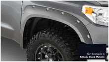 Load image into Gallery viewer, Bushwacker 16-18 Toyota Tundra Fleetside Pocket Style Flares 4pc - Midnight Black