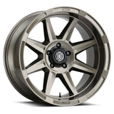 ICON Bandit 20x10 5x5 -24mm Offset 4.5in BS Gloss Bronze Wheel