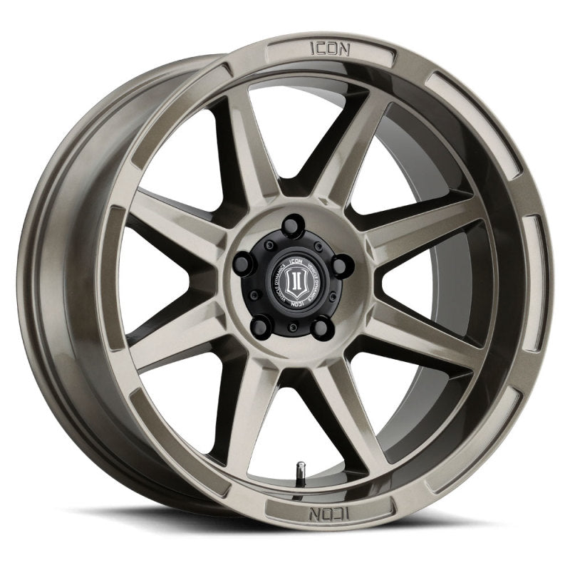 ICON Bandit 20x10 6x5.5 -24mm Offset 4.5in BS Gloss Bronze Wheel