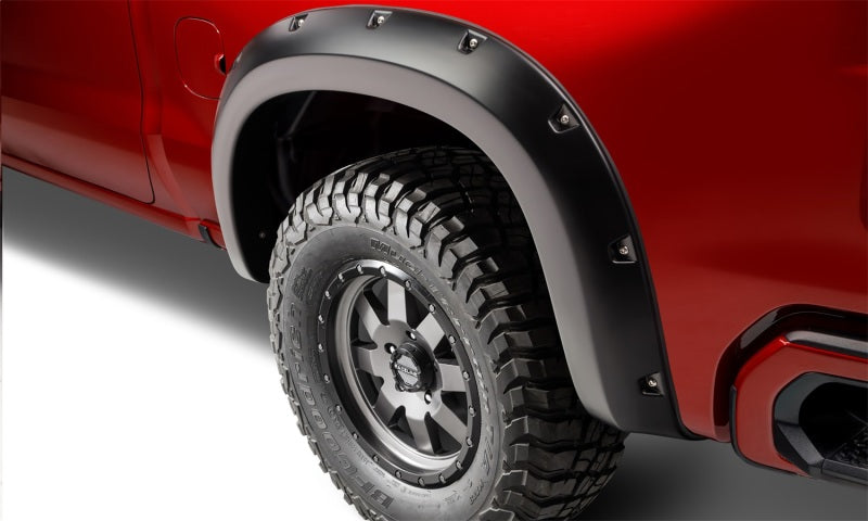 Bushwacker 2019 Chevrolet Silverado 1500 Pocket Style Flares 4pc - Black