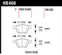 Load image into Gallery viewer, Hawk LTS Street Brake Pads