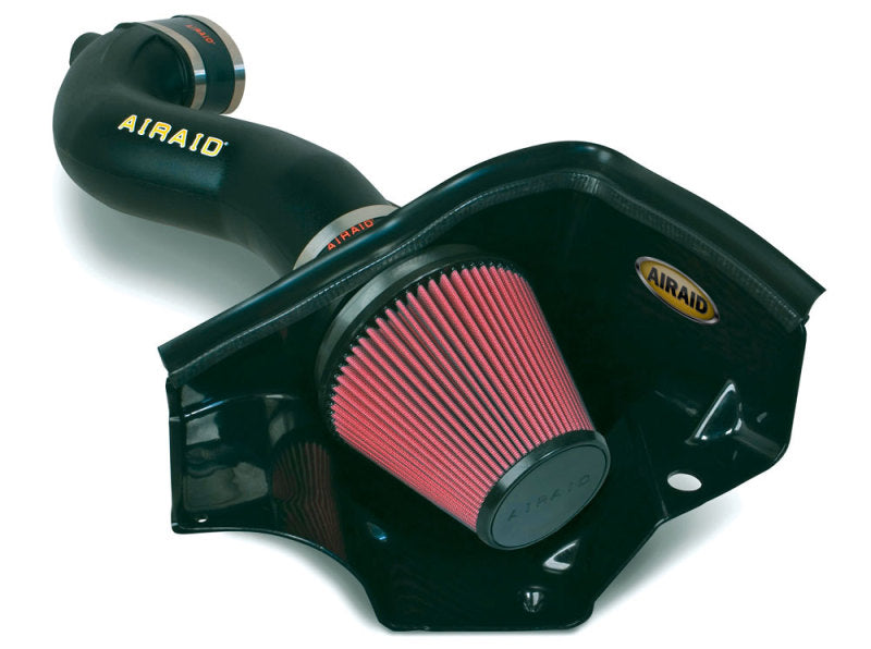 Airaid 11-14 Ford Mustang GT 5.0L Race Only (No MVT) MXP Intake System w/ Tube (Dry / Red Media)