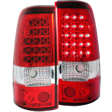 Load image into Gallery viewer, ANZO 2003-2006 Chevrolet Silverado 1500 LED Taillights Red/Clear