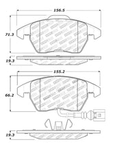 Load image into Gallery viewer, StopTech Performance 06-10 Audi A3 / 08-10 Audi TT / 06-09 VW GTI / 05-10 Jetta Front Brake Pads