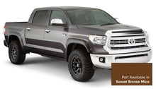 Load image into Gallery viewer, Bushwacker 16-17 Toyota Tundra Fleetside Pocket Style Flares 4pc - Sunset Bronze Mica