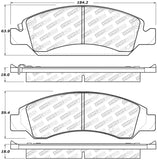 StopTech Street Select Brake Pads - Front/Rear