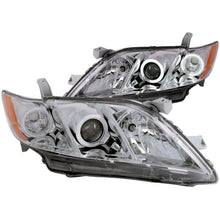 Load image into Gallery viewer, ANZO 2007-2009 Toyota Camry Projector Headlights w/ Halo Chrome
