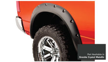 Load image into Gallery viewer, Bushwacker 16-18 Ram 1500 Fleetside Pocket Style Flares 4pc 67.4/76.3/96.3in Bed - Granite Crystal