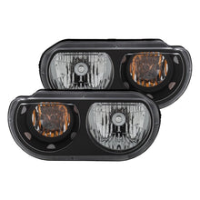 Load image into Gallery viewer, ANZO 2008-2014 Dodge Challenger Crystal Headlights Black