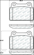 Load image into Gallery viewer, StopTech 08-15 Mitsubishi Evo X Street Performance Rear Brake Pads