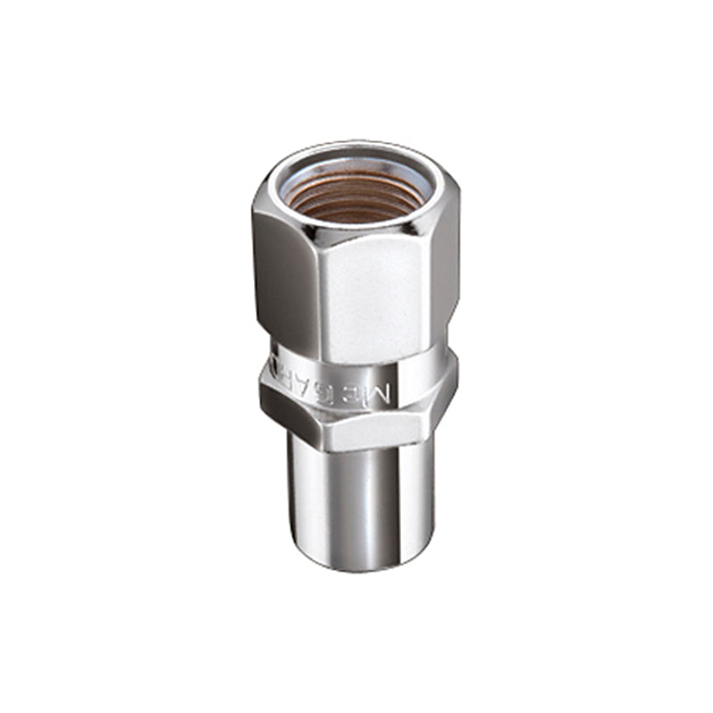 McGard Hex Lug Nut (Drag Racing Reg. Shank) 1/2-20 / 13/16 Hex / 1.86in. Length (4-Pack) - Chrome