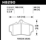 Hawk Performance Ceramic Street Brake Pads