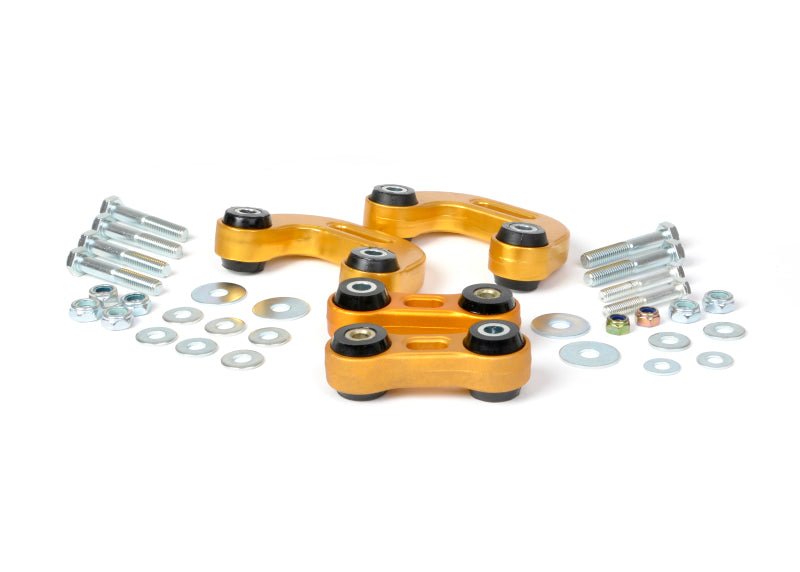 Whiteline 93-00 & 03-07 Subaru Impreza Front&Rear Sway bar link conv kit - extra h/d alloy