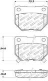 StopTech Street Select Brake Pads - Front/Rear