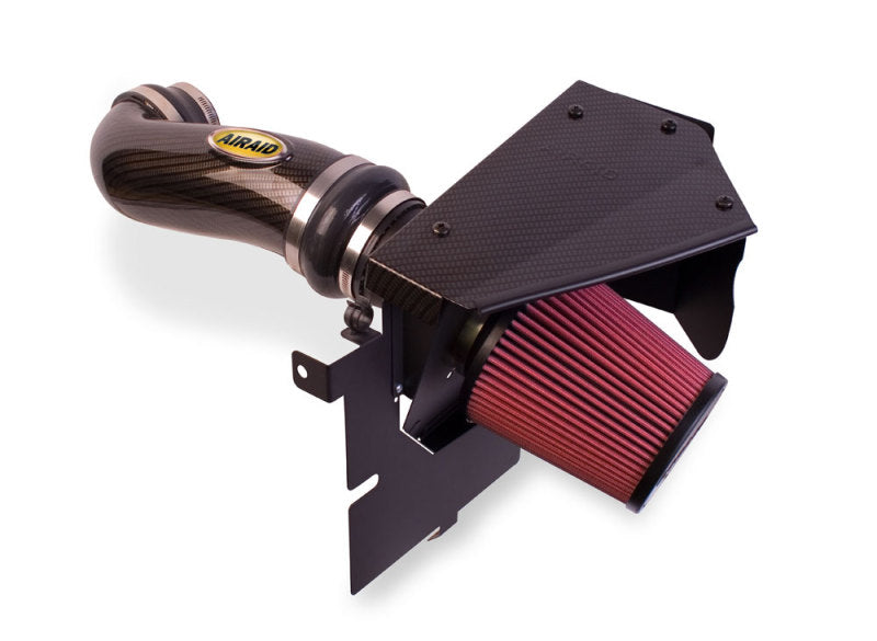 Airaid 2008-11 Cadillac CTS 3.6L CAD Intake System w/Carbon Look (Oiled / Red Media)