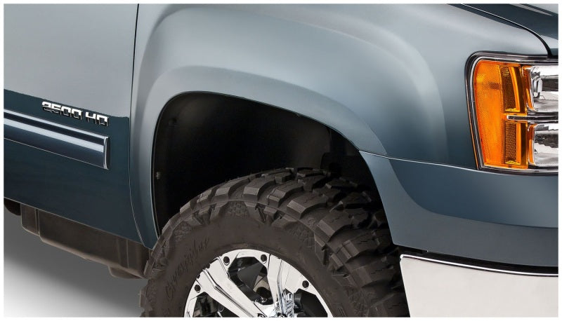 Bushwacker 11-14 GMC Sierra 2500 HD Boss Pocket Style Flares 2pc - Black