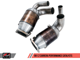 AWE Tuning Porsche 991.2 3.0L Performance Catalysts (PSE Only)
