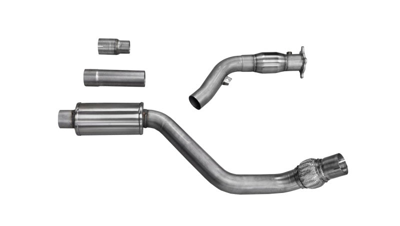 Corsa 09-14 Audi B8 3.0in Downpipe with 200 Cell Catalytic Converter