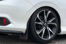 Load image into Gallery viewer, Rally Armor 16-19 Honda Civic Si UR White Mud Flap w/ Black Logo