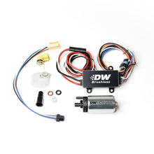 Load image into Gallery viewer, DeatschWerks DW440 440lph Brushless Fuel Pump Single/Dual Controller w/ Install Kit 08-14 Subaru WRX