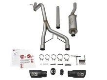 Load image into Gallery viewer, aFe Rebel Series CB 2.5in Dual Center Exit SS Exhaust w/ Black Tips 07-15 Jeep Wrangler 3.6L/3.8L V6
