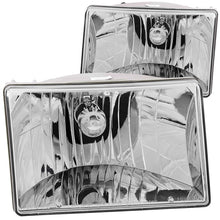 Load image into Gallery viewer, ANZO 1993-1998 Jeep Grand Cherokee Crystal Headlights Chrome