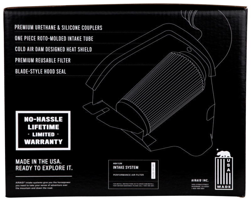 Airaid 99-04 Jeep Grand Cherokee 4.0/ 4.7L (exc. HO) CAD Intake System w/o Tube (Oiled / Red Media)