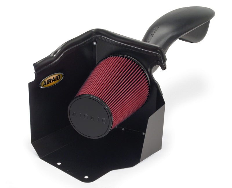 Airaid 99-06 Chevy Silverado 4.8/5.3/6.0L (w/Low Hood) CAD Intake System w/ Tube (Dry / Red Media)