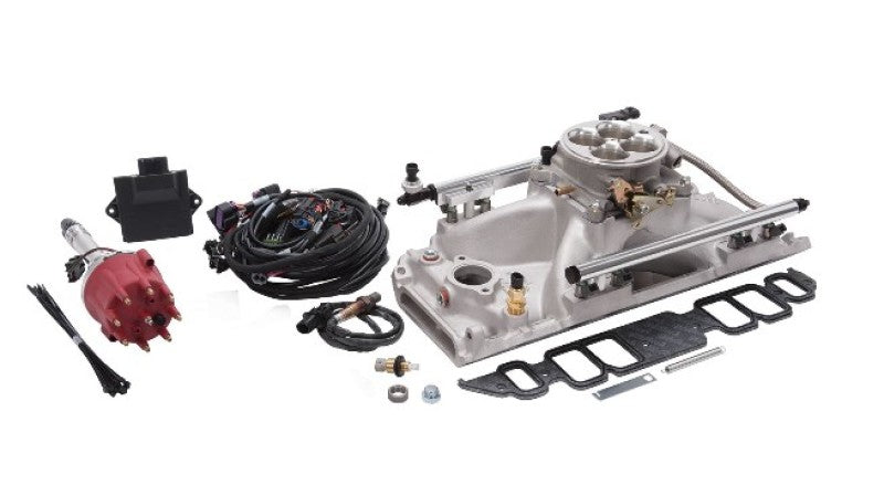 Edelbrock Pro Flo 4 EFI Kit 4150-Style For Big-Block Chevy Rectangle Port 60LB Injectors (No Tablet)