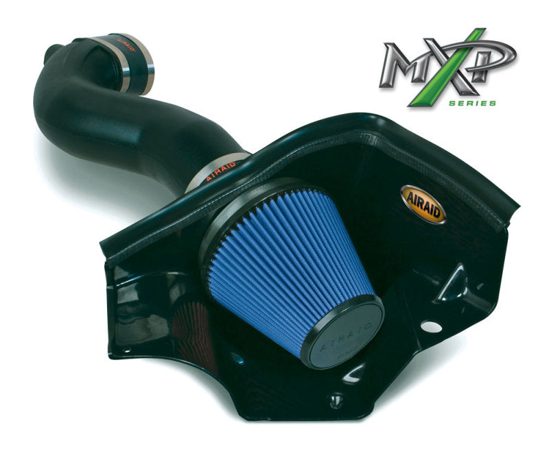 Airaid 05-09 Mustang GT 4.6L MXP Intake System w/ Tube (Dry / Blue Media)