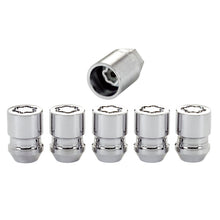 Load image into Gallery viewer, McGard Wheel Lock Nut Set - 5pk. (Cone Seat) M12X1.5 / 13/16 Hex / 1.28in. Length - Chrome