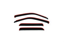 Load image into Gallery viewer, AVS 06-10 Hyundai Accent Ventvisor In-Channel Front &amp; Rear Window Deflectors 4pc - Smoke
