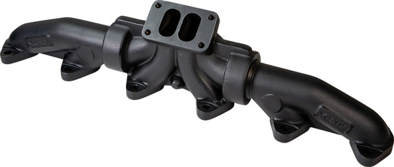 ATS Diesel 1998.5+ Dodge 5.9L / 6.7L 3pc Pulse Flow Exhaust Manifold Kit - Ceramic Coated Black