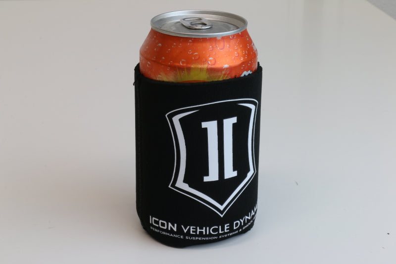 ICON Black Koozie w/Shield