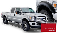 Load image into Gallery viewer, Bushwacker 16-16 Ford F-350 Super Duty Styleside Pocket Style Flares 4pc 81.0/96.0in Bed - Ruby Red