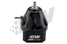 Load image into Gallery viewer, DeatschWerks DWR1000 Adjustable Fuel Pressure Regulator - Black